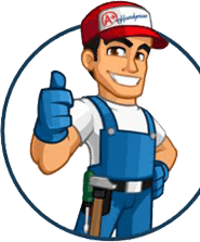 A+ Handyman mascot